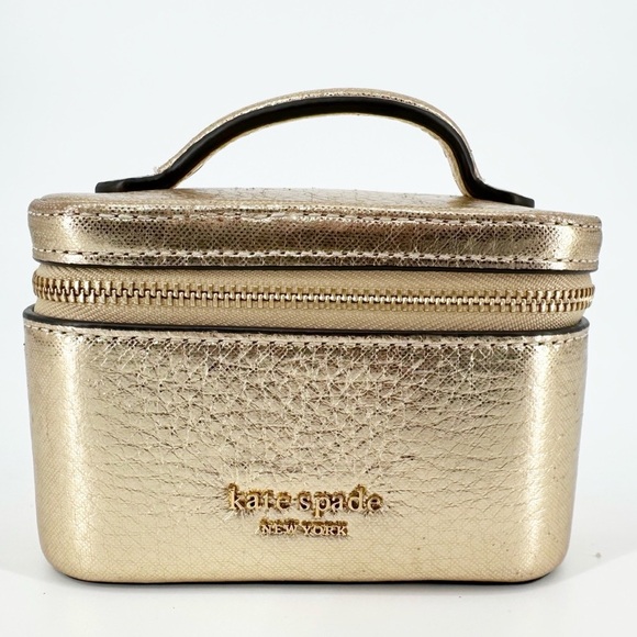 kate spade Handbags - Kate Spade Morgan Metallic Leather Jewelry Case